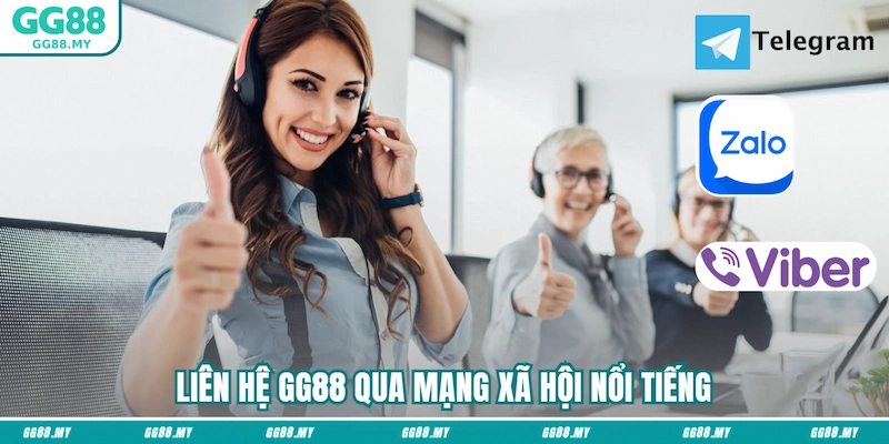 Liên lạc qua các trang mạng xã hội nổi tiếng